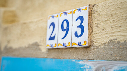 door number walk ships buildings beautiful mediterranean sea malta island sand stones sun cacti © Tymoteusz