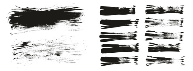 Flat Fan Brush Thin Long Background & Straight Lines Mix High Detail Abstract Vector Background Mix Set 