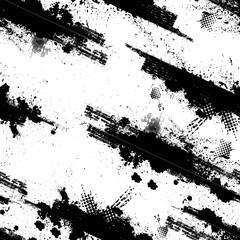 Grunge seamless pattern texture. Vector illustration 