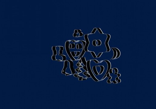 4K Lebkuchen Ausstechform zu Lebkuchen mit Zuckerguss Weihnachten