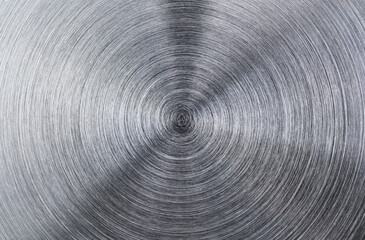 Brushed metal texture. Circular pattern