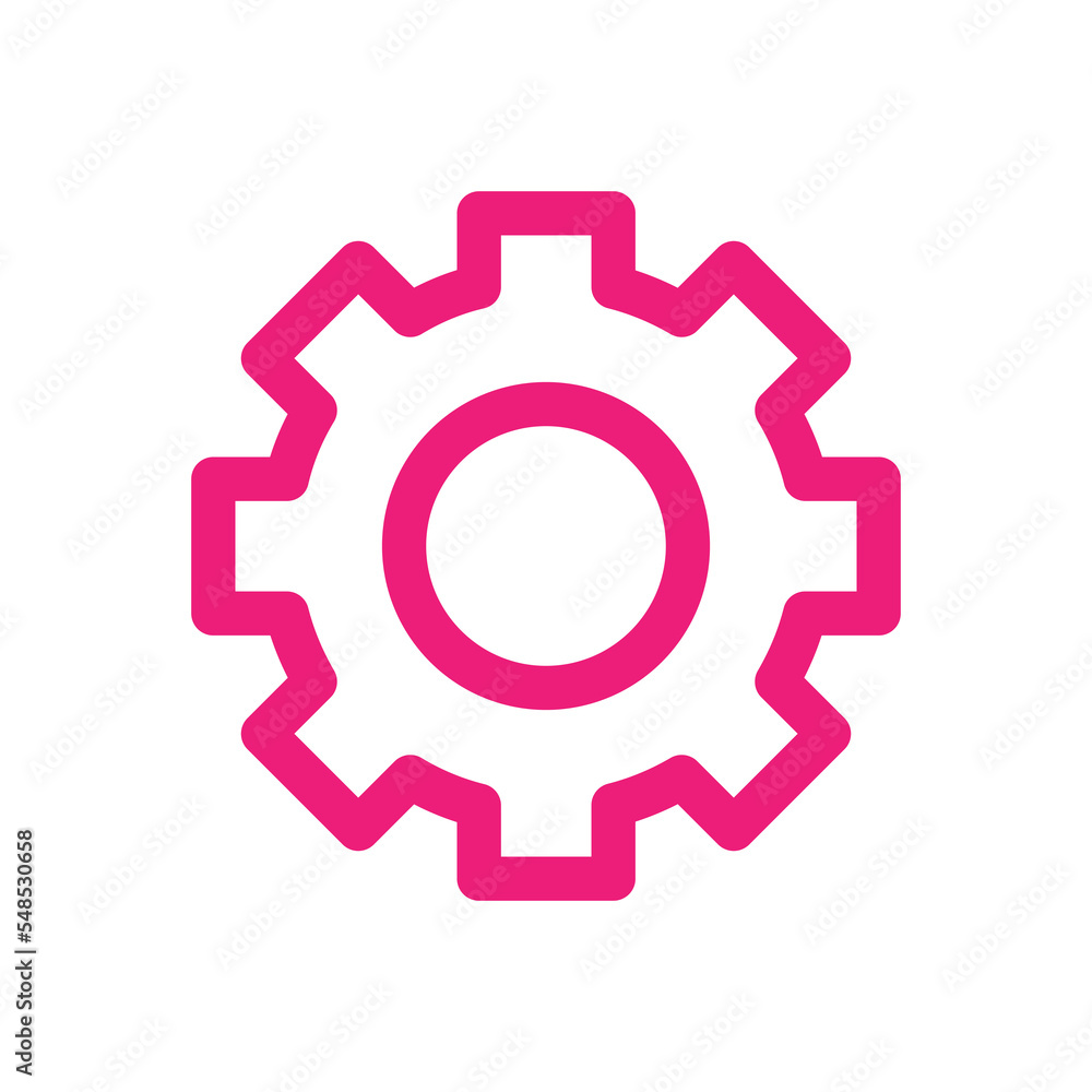 Poster Setting icon design for web interfaces and applications