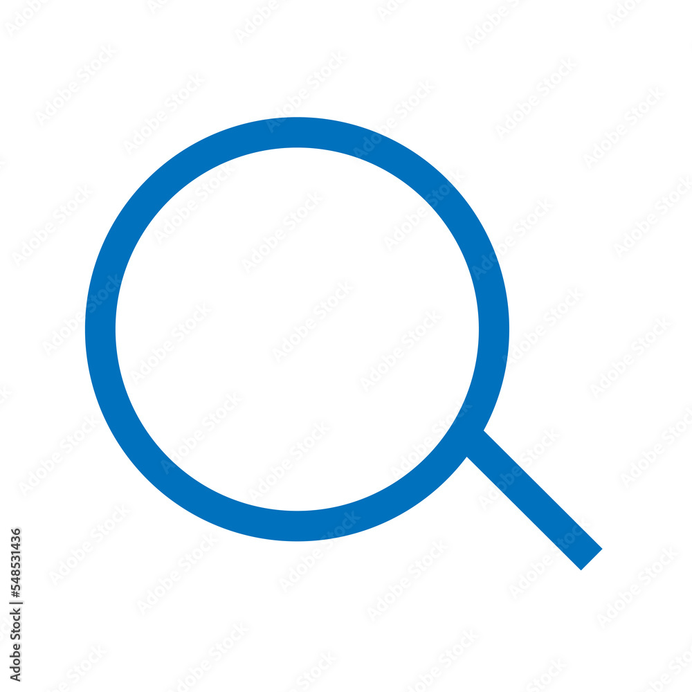Poster Search icon design for web interfaces and applications