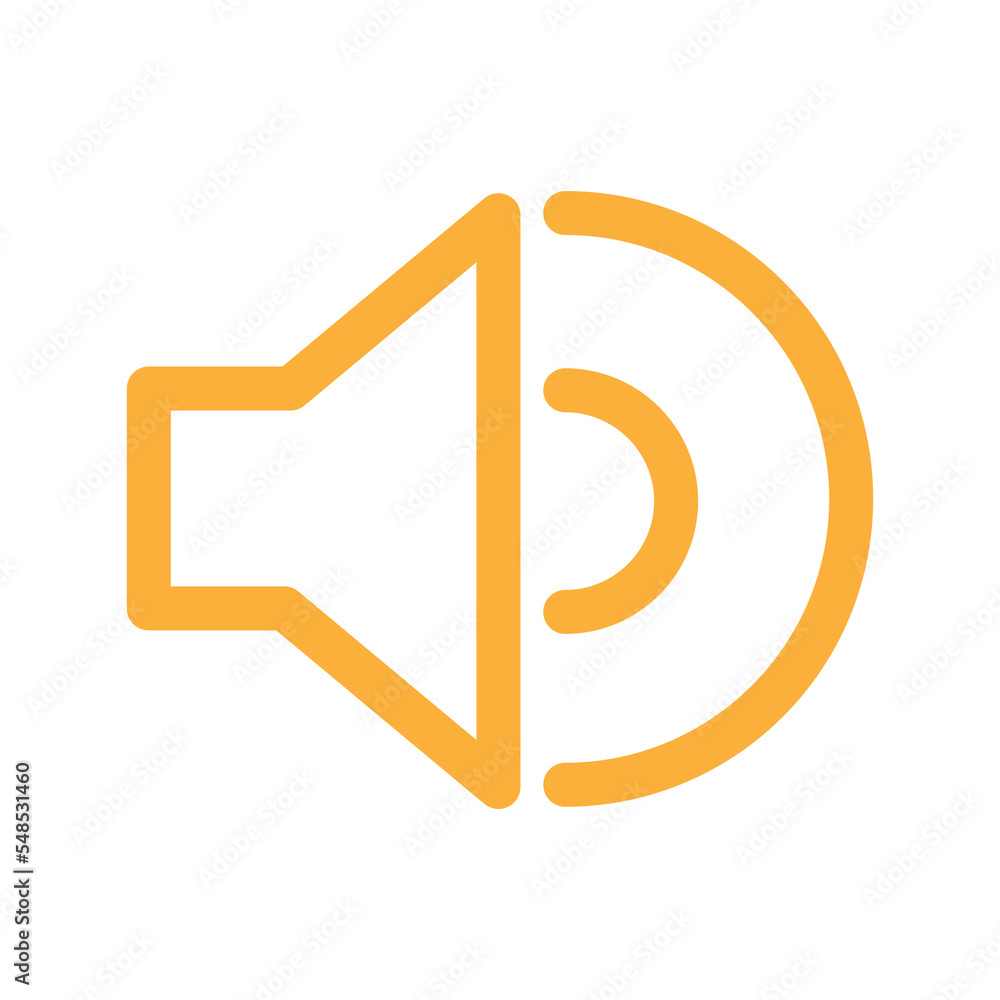 Poster Volume icon design for web interfaces and applications