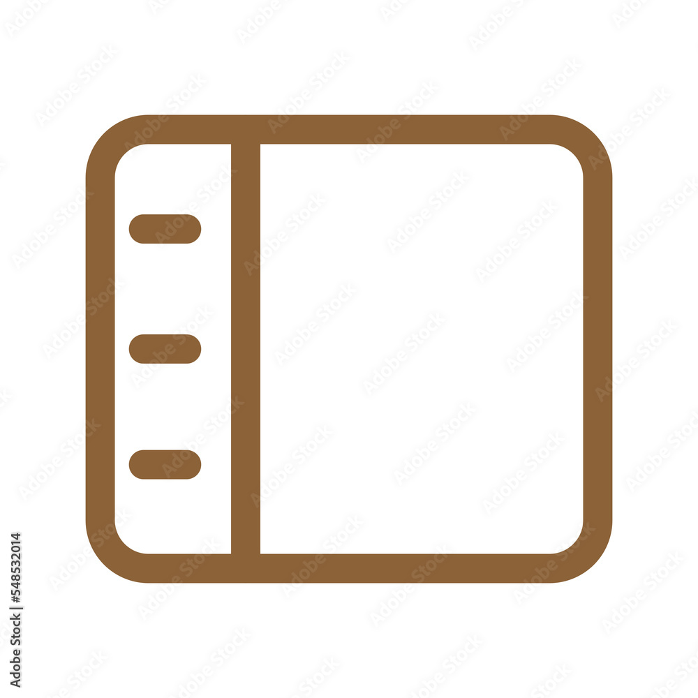 Aufkleber Memo icon design for web interfaces and applications