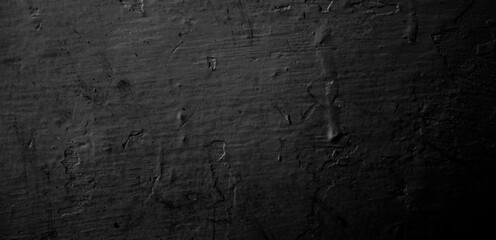 Fototapeta na wymiar Dark old Plaster concrete texture, cement wall surface, abstract space.Background made in dark colors.