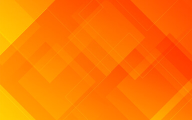 Minimal gradient orange shape background
