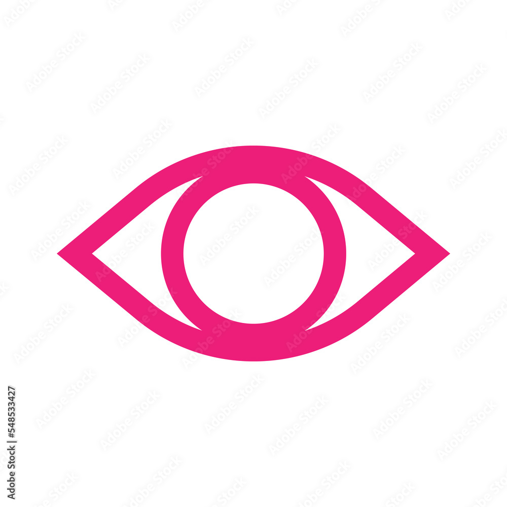 Aufkleber Visibility icon design for web interfaces and applications