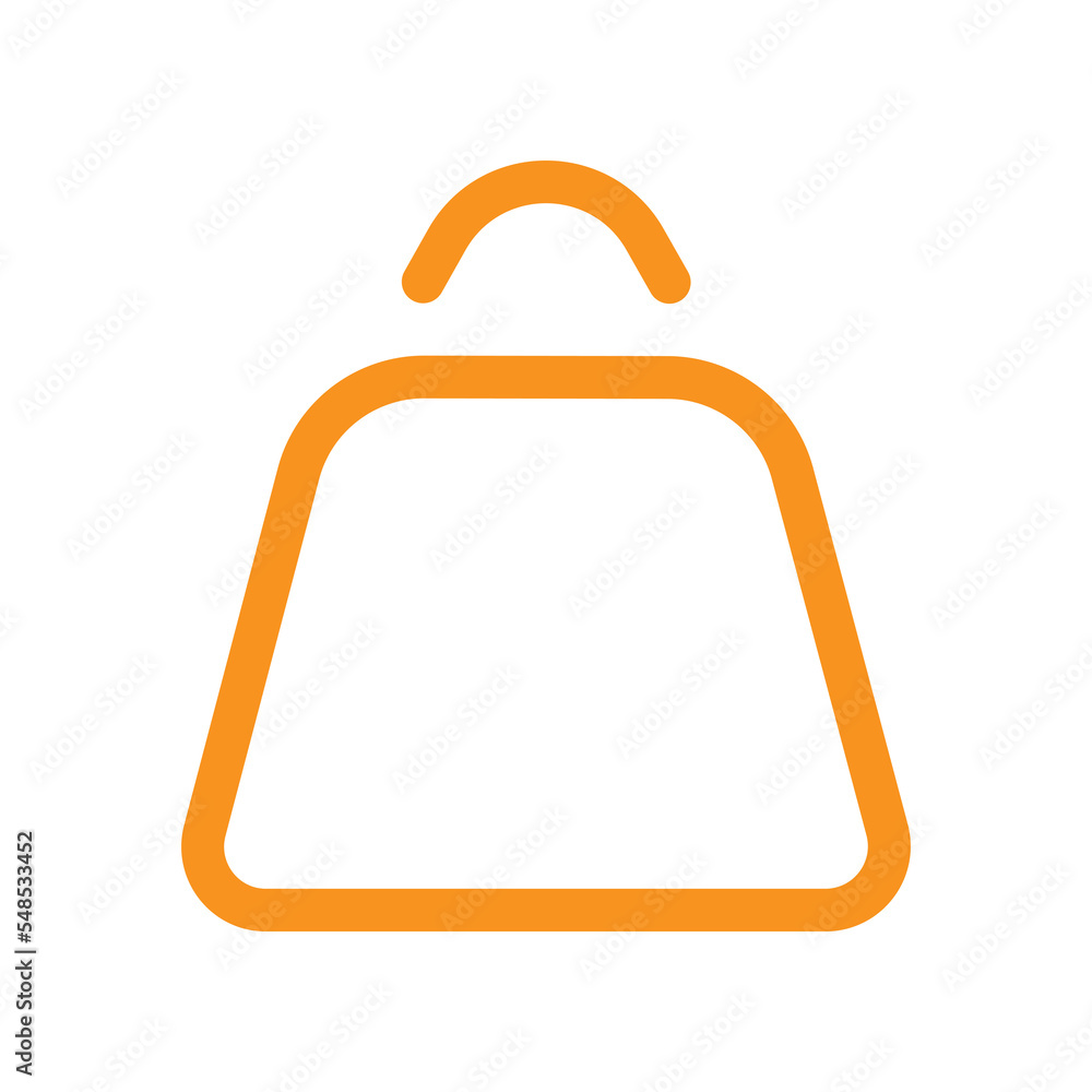 Poster Bag icon design for web interfaces and applications
