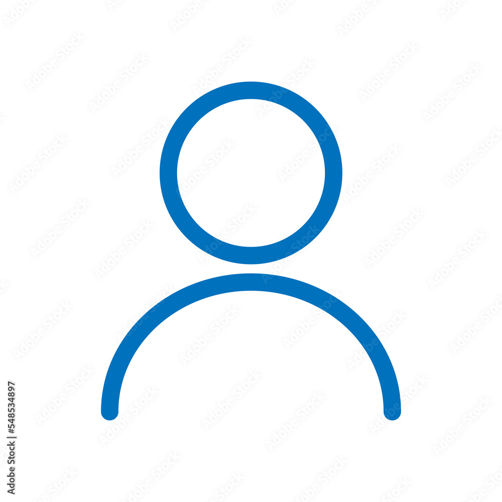 Poster Profile icon design for web interfaces and applications