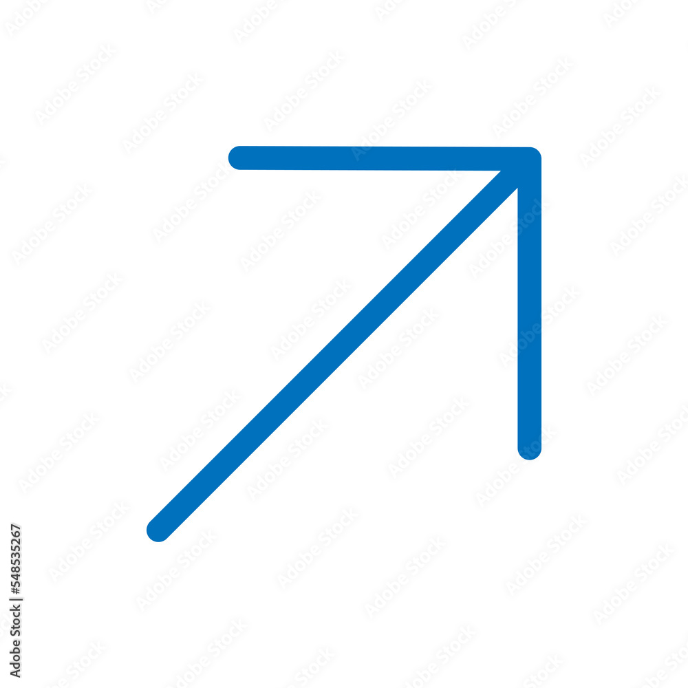 Poster slant arrow geometric line for modern and futuristic design element