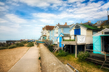 From the Charming Sea Promenade at Whitstable, Kent, England