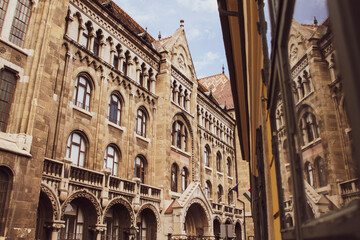 Fototapeta premium Buildings and windows