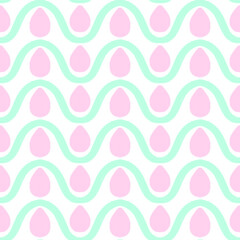 seamless pattern with hearts