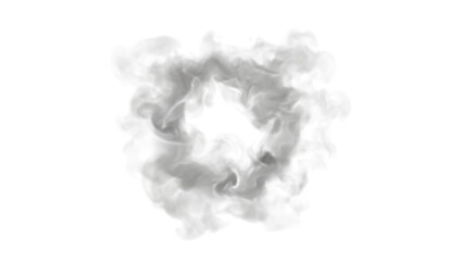 Smoke design. PNG alpha channel.