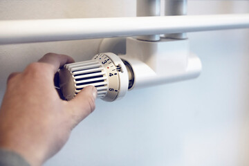 Thermostat einer Heizung