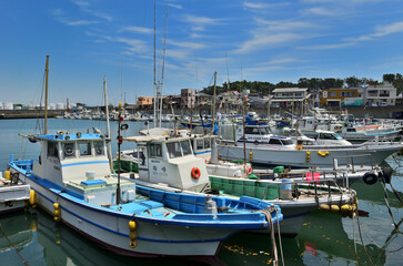 田子の浦漁港の風景