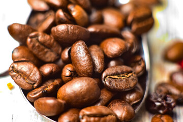 Coffee  beans background freshly roadster grain an image for coffee coffee beans close-up