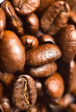 Coffee  beans background freshly roested grain an image for coffee coffee beans close-up background roested coffee