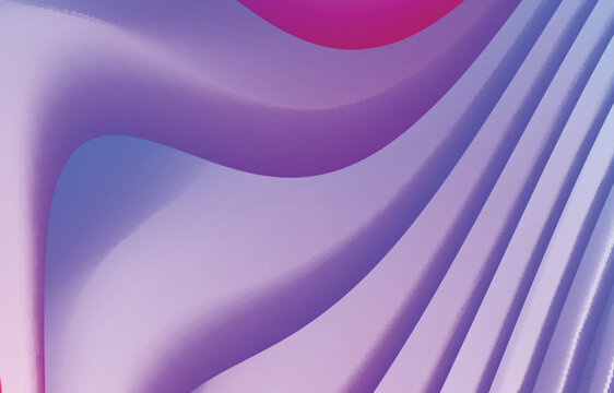 flat abstract and wavy background design template vector with gradient color