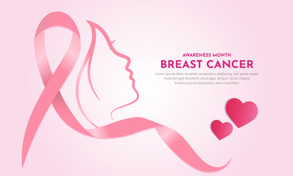 Happy International breast cancer day design Stories Collection. Breast cancer day design with pink ribbon vector.