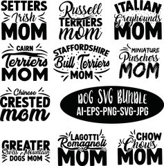 Dog mom SVG Bundle