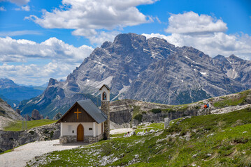 Cappella degli Alpini im Naturpark Drei Zinnen / S&uuml;dtirol