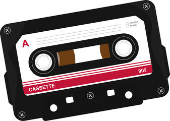 Cassette tape. 