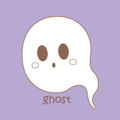 Alphabet G For Ghost Digital Stamp