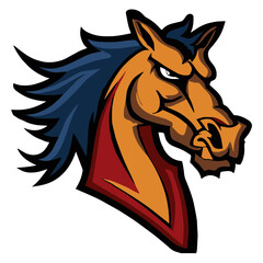 Horse Mascot Vector
