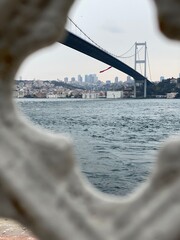 Springtime in Istanbul View of the Bosphorus from Beylerbeyi Castle Bosphorus Bridge