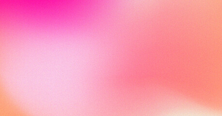 Grainy background pink warm gradient. - obrazy, fototapety, plakaty