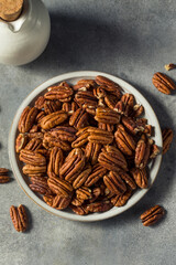 Raw Organic Brown Pecans