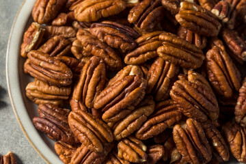 Raw Organic Brown Pecans