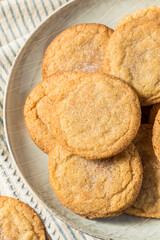 Homemade Organic Snickerdoodle Cookies