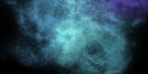 Black Space and blue Galaxy
Art & Illustration