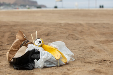 Contaminación en la Playa - Beach pollution