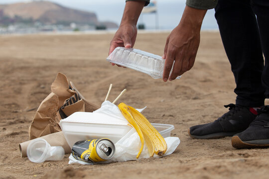 Contaminaci&oacute;n en la Playa - Beach pollution