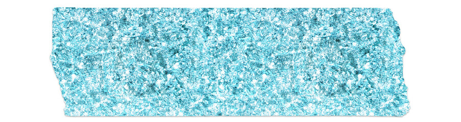 Blue Glitter Frozen Washi Sticky Tape for Journal Planner	