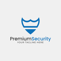 premium security agency logo - secure