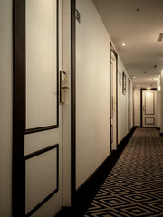 corridor in a hotel