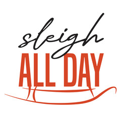 Retro Christmas Typography T Shirt
