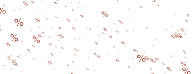 Blurred sale background.