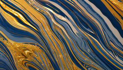 Gold wave marble texture 