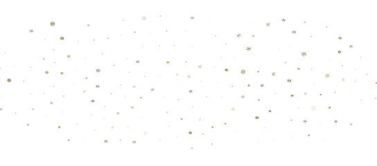 Winter christmas sky with falling snow