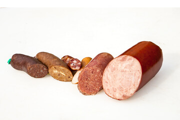  sausages handmade by the butcher