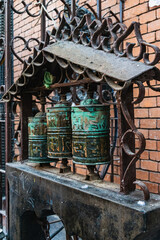 small corners of prayer and contemplation for the people in the central streets of Kathmandu.