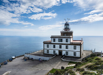 Cabo Finisterre en Finisterre, , La Coruña, Galicia, España,