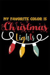 Christmas Graphic T-shirt Design Vector