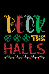 Christmas Graphic T-shirt Design Vector